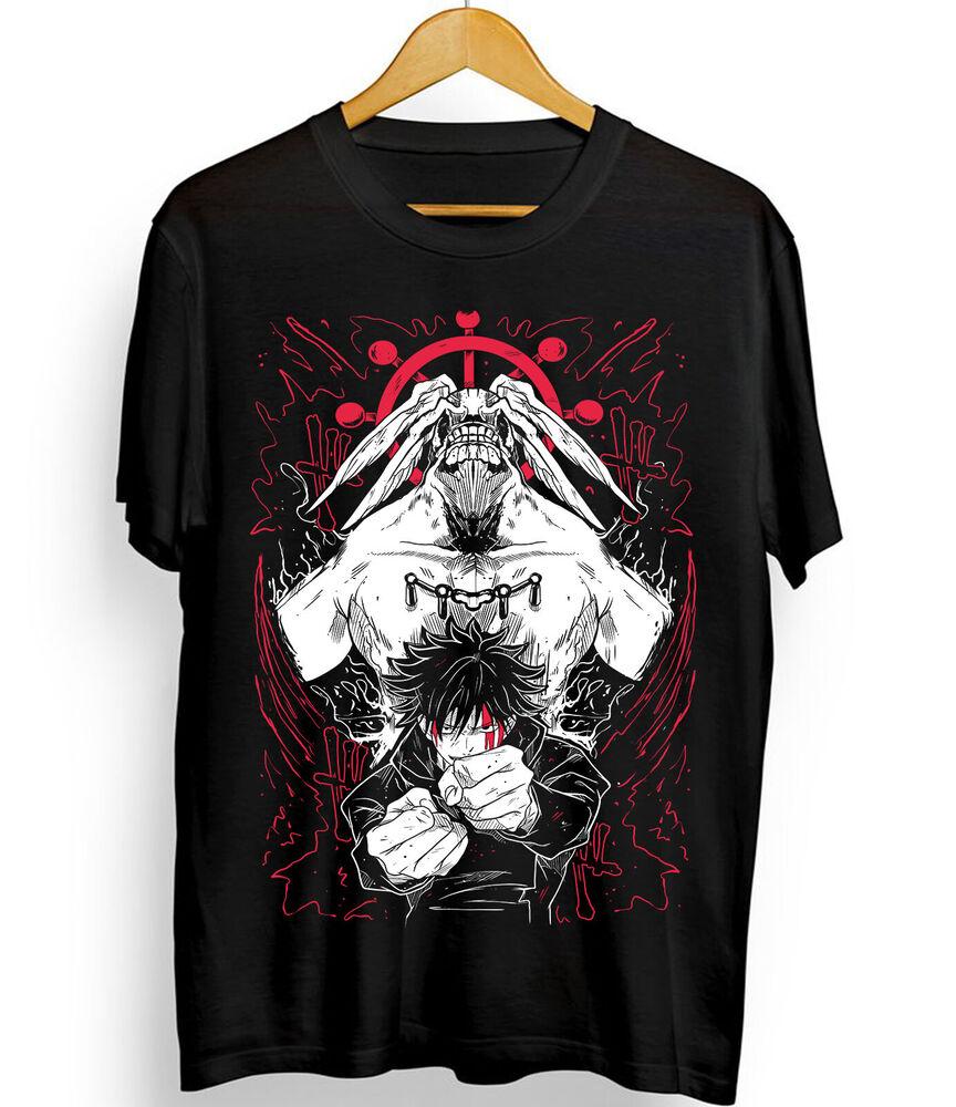 Футболка Megumi Fushiguro Jujutsu Kaisen Gojo Satoru Horror Gift Shirt, все размеры