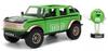 Зеленая литая модель Ford Bronco 2021 года с коллекционным персонажем-машинкой, фигурка M&M'S 124, [Б/У]