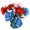 Building Blocks Flowers Bouquet of Flowers Roses in a Vase 768 Pieces