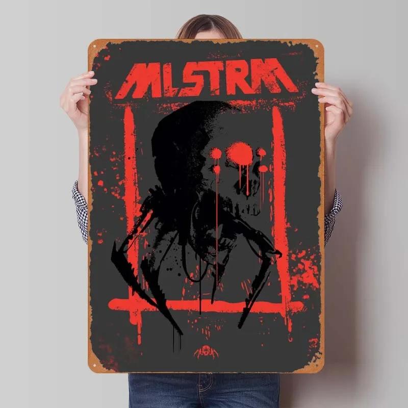 CCyberpunk Sign Customizable Game Posters Gaming Room Decoration Man Retro Metal Tin Sign for Gamer Room Decoration House Decor