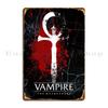Vampire The Masquerade Metal Sign Kitchen Cinema Kitchen Designer Home Tin Sign Poster