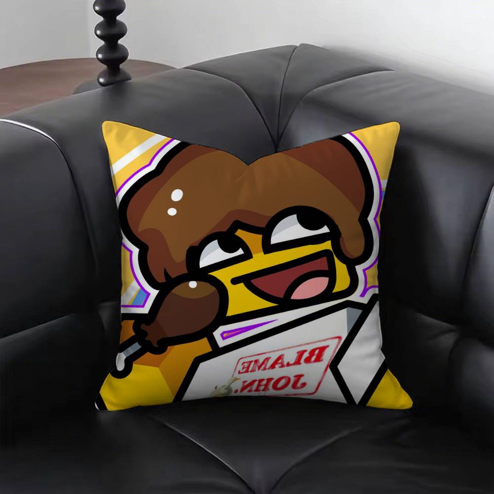 I Love Fried Chicken Shedletsky Pillow Case Fashion Square Pillowcase Bedroom Sofa Room Ins Decoration Leisure