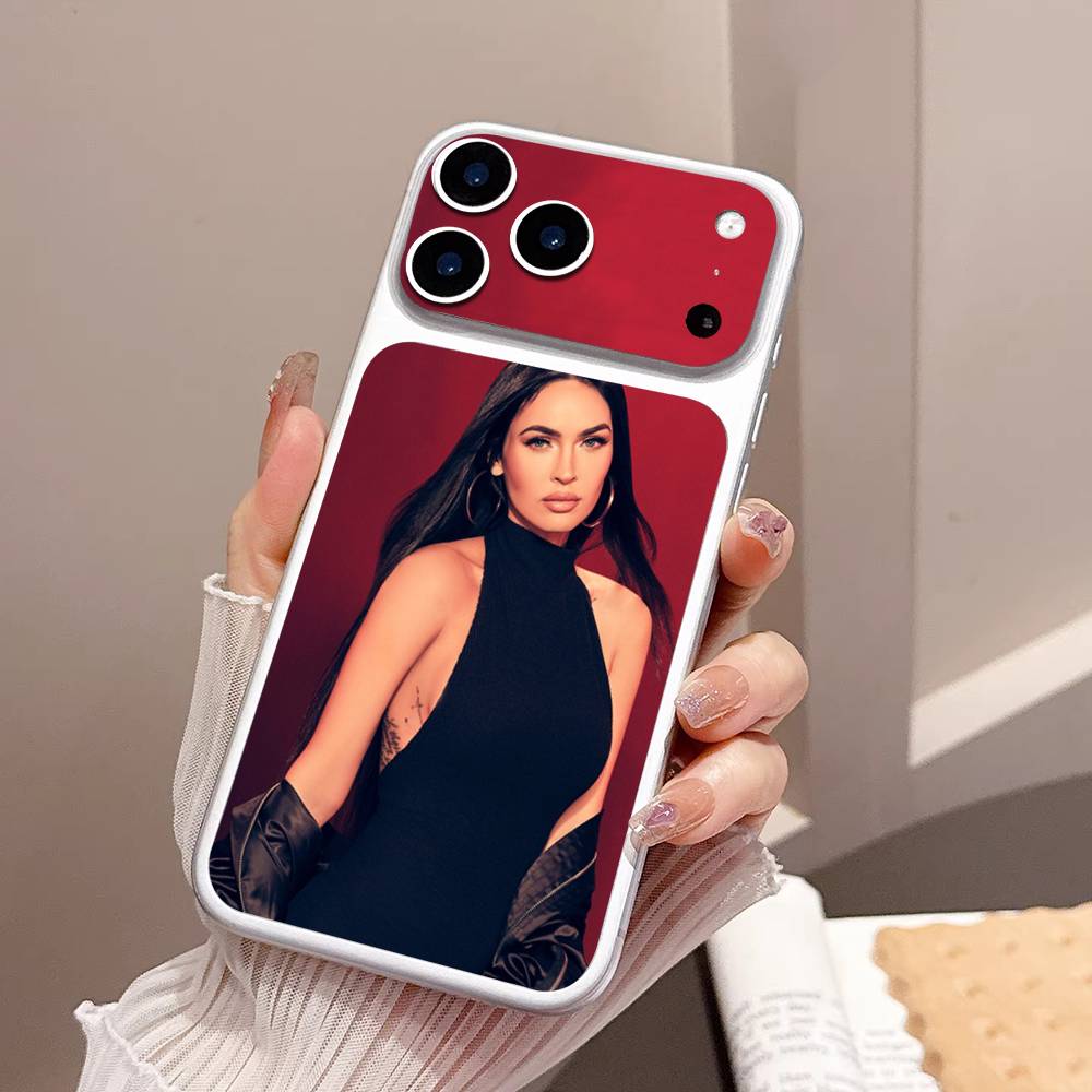 Винтажная наклейка-обертка Megan F-Fox для IPhone17 Pro/17pro Max, декаль на телефон, защитная пленка на заднюю панель, полная обложка