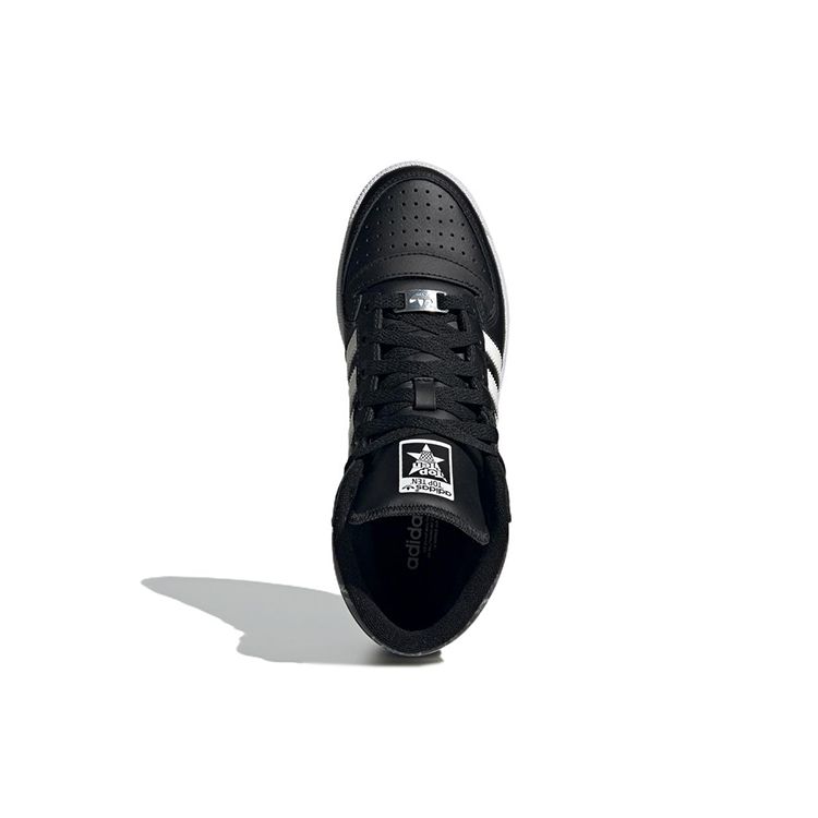 Adidas Оригинальные кроссовки Top Ten Rb Comfortable Durable High-Top женские кроссовки Black White HQ6754