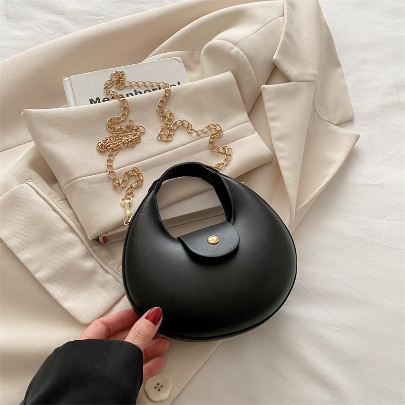 Девочки Сумка-кроссбоди в форме пельменя на цепочке с магнитной застежкой для повседневной моды