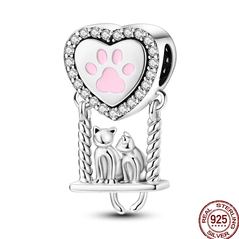 Copper Air Balloon Series Rocket Colorful Romantic Charm Beaded Beads Suitable For 3Mm Original Bracelet