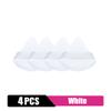 2/4/6/12/20Pcs Triangle Powder Puff Mini Face Makeup Sponge Cosmetics Soft Cotton Face Powder Puff Washable Velvet Makeup Tools