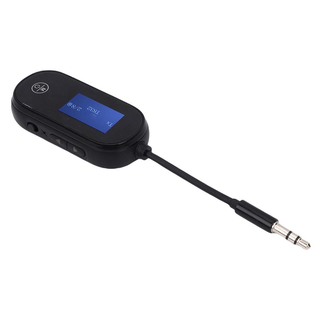   5.3 Transmitter and Receiver HiFi Sound Wireless Transmitter with Airplane Adapter for Home Travel Gym