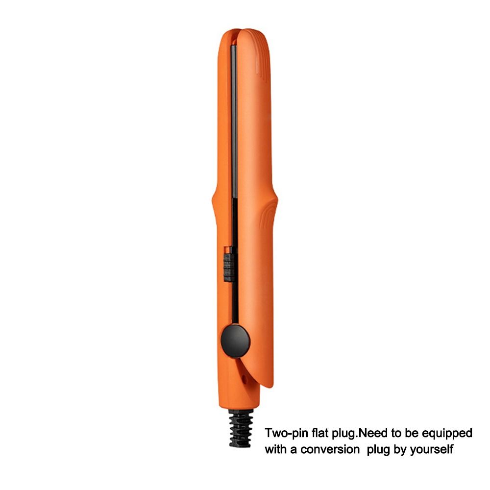 2-in-1 Curling Wand & Flat Iron USB Hair Curler Mini Electric Splint  Hair Styling