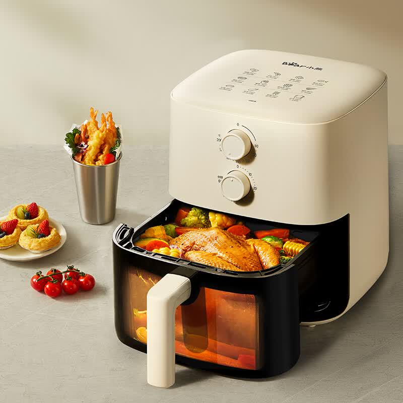 Bear QZG-J15Q5 5L Multi-functional Air Fryer with Steam CN plug (adapter included)
