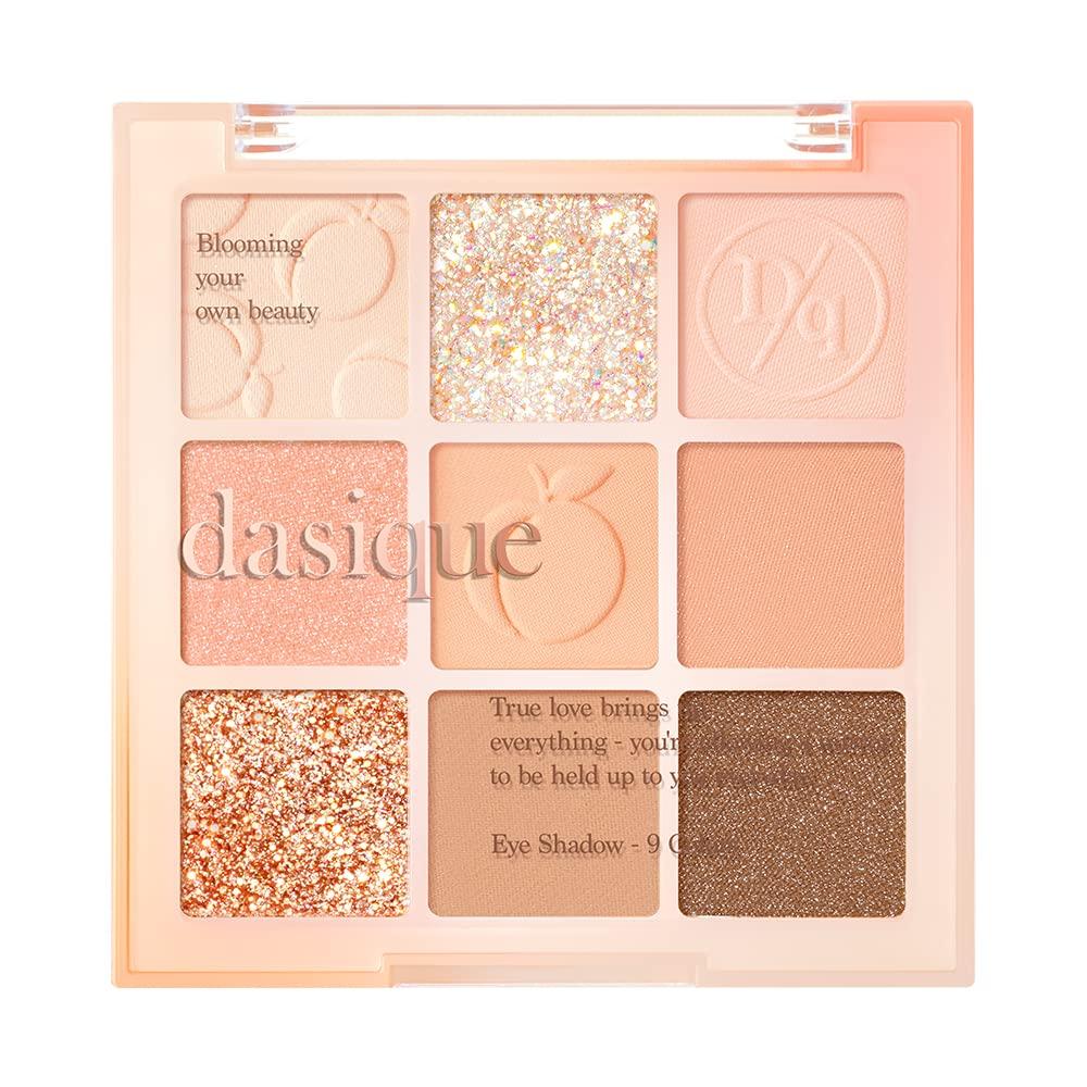 Dasique Daisique Peach Squeeze Peach Squeeze Color Eyeshadow Bag Palette "Official" #14 Eyeshadow/9 Palette/Eyeshadows/Tear Maker/Eyeshadows