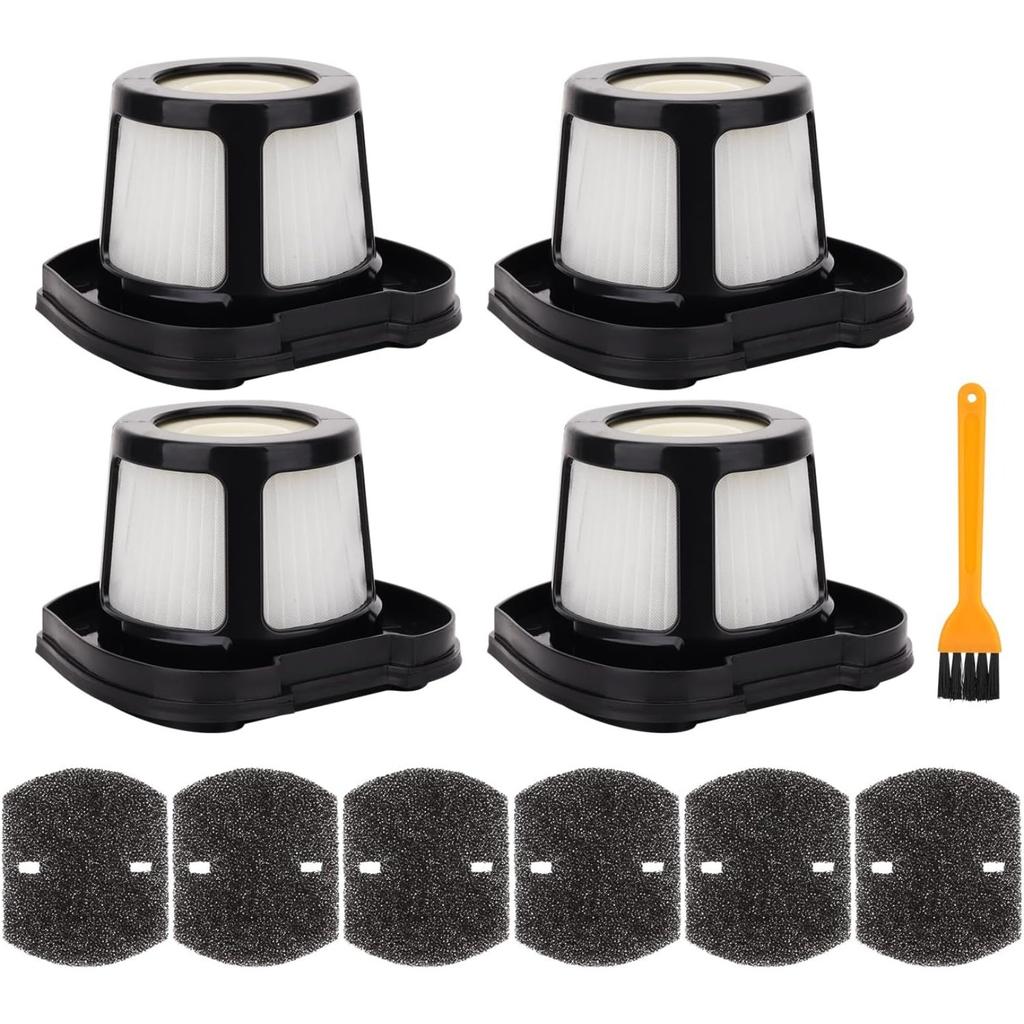 Hepa Filter Replacement Compatible with Bissell Pet Hair Eraser Hand Vacuum 2390A, 2284W, 2390, 2579, 2389, Part # 1614212 1614203