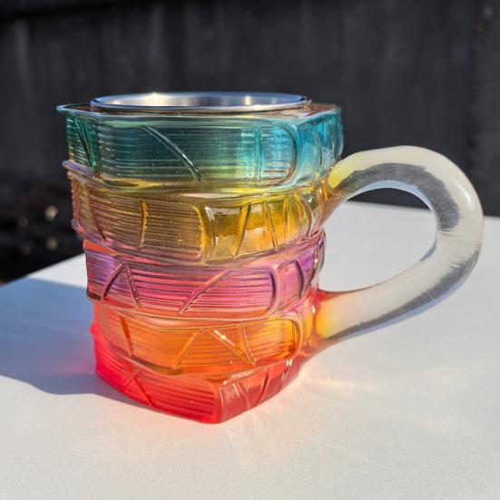 Расписная кружка-книга 11 унций 3D кружка для кофе библиотекаря необычная чашка для чая подарок для книголюбов читателей писателей