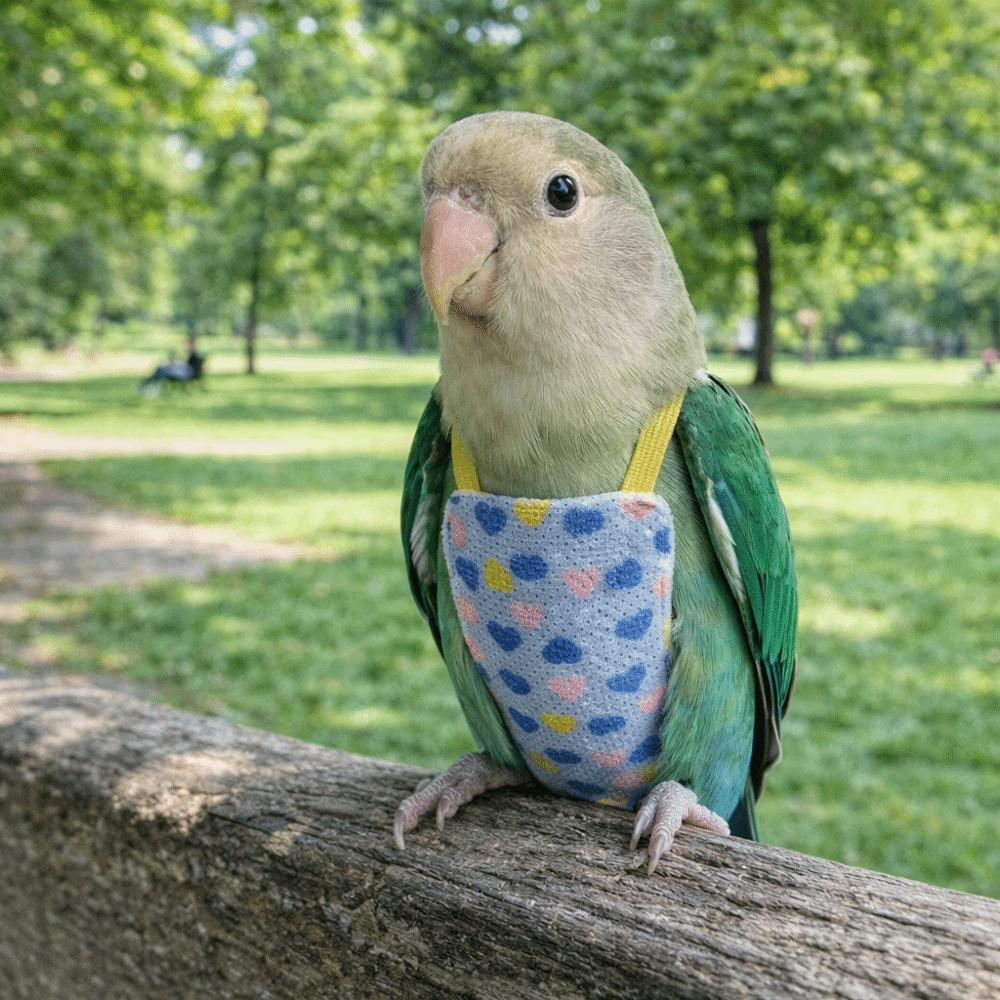 Escape Proof Bird Flight Suits Breathable Bird Flight Clothes Parrot Flying Harness Pet Walking