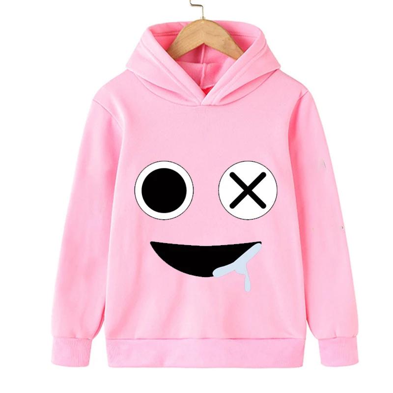 2026 Rainbow friends New Boys' Hoodies game Cartoon Print Children's Spring Autumn Winter Long Sleeve Sweatshirt cute girls hoodies