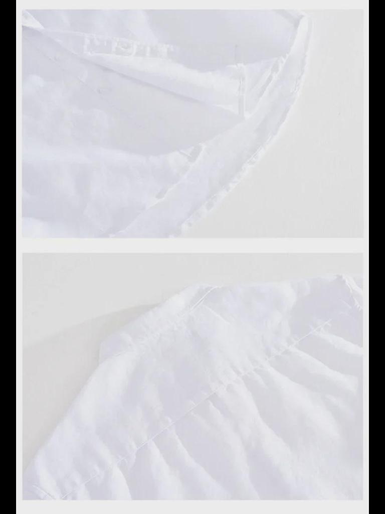 Мужская льняная рубашка темно-синего цвета с короткими рукавами — воротник-стойка, свободный крой, дышащая, универсальная, в японском ретро-стиле, повседневная.