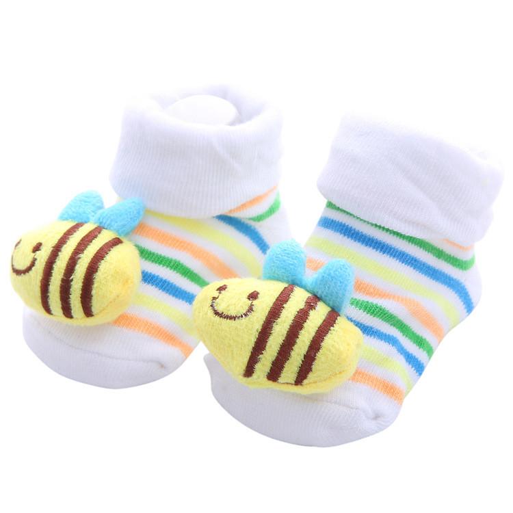 3D Baby Soccer Socks Anti-Slip Cotton Infant Socks Cute Football Pattern Soft Newborn Toddler Socks for Baby