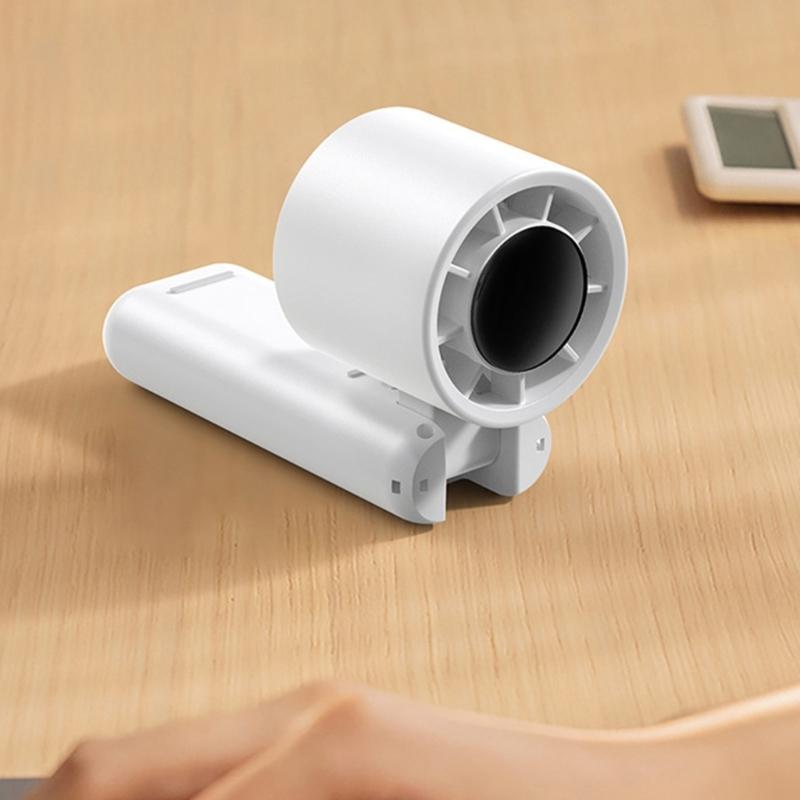 Портативный складной настольный вентилятор USB-перезаряжаемый беспроводной вентилятор с регулируемой 5-скоростной настройкой для дома, офиса, путешествий, спальни