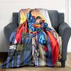 1 шт. Фланелевое одеяло Супермен Мягкое, Теплое и Уютное для Дивана, Кровати, Офиса и Путешествий Универсальный Подарок на Любой Сезон, Рождественский подарок