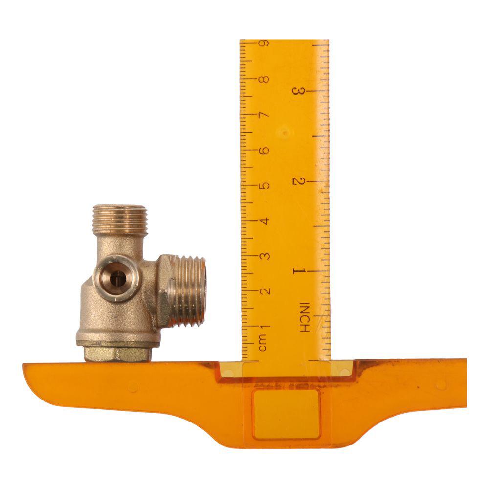 Male Threaded Check Valve Air Compressor Valve The Old or Broken Check Valve of Air Compressor.