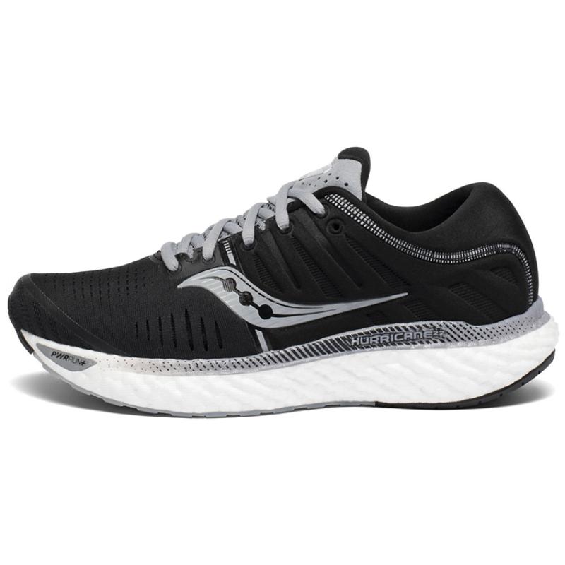 SAUCONY Hurricane Low-Top Running Shoes Women's Black White Saucony S10544-40