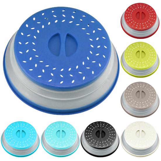 Крышка от брызг для микроволновой печи Пылезащитный гибкий TPR Стильный видимый дизайн Крышка от брызг для микроволновой печи Кухонный инструмент