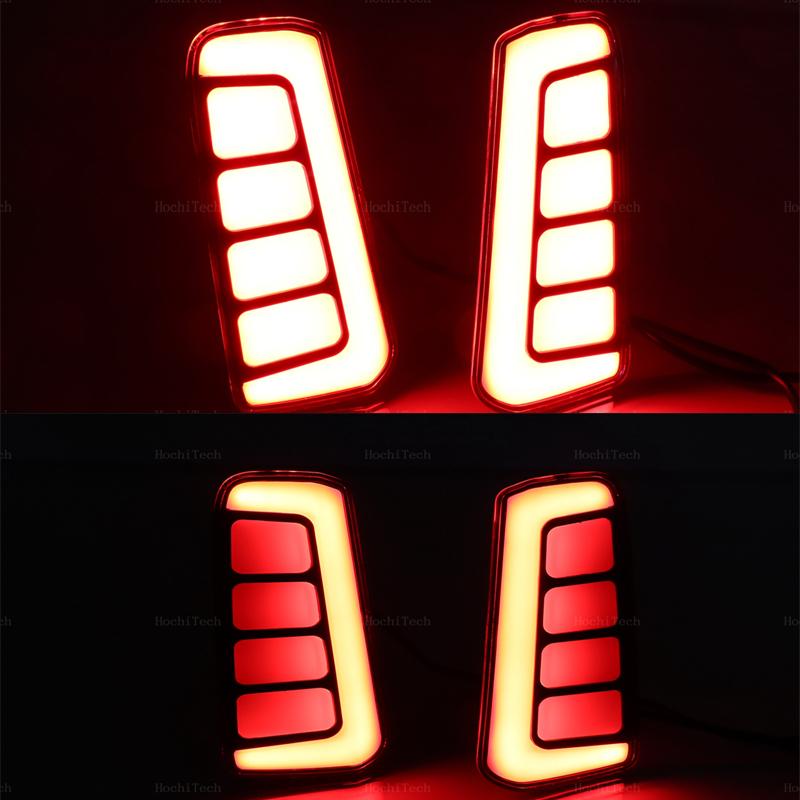 Светодиодный отражатель, задний противотуманный фонарь, бампер, стоп-сигнал, указатель поворота для Toyota Alphard Vellfire