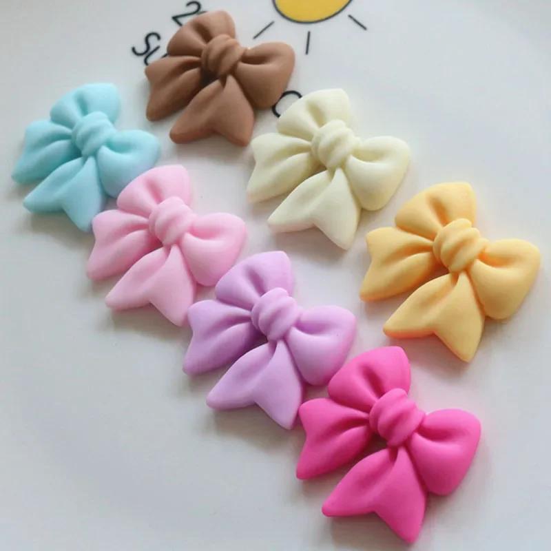 5pcs Bowtie Resin Decorations Mini Bowtie Resin Decorative Crafts for Diy Cream Gel Cell Phone Case Resin Accessories