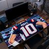 Drake Maye Mouse Pad, Large Gaming Desk Mat, Non-slip XXL Mousepad for Laptop & Tablet, Mini PC Playmat with Stitched Edges