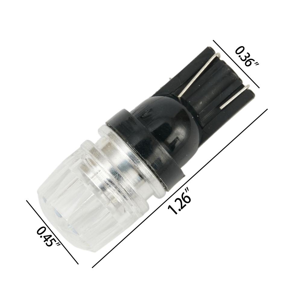 Белые светодиодные лампы T10 2SMD высокой мощности купольные для номерного знака аксессуар