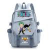 Anime ONE PIECE Schoolbag Children's Backpack Primary School Bag Male and Female Junior High School Students College Students Campus Backpack