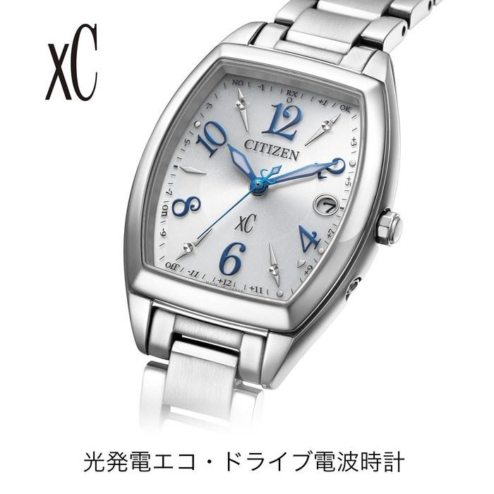 [CITIZEN] xC ES9391-54A Радиочасы, Женские, Серебристый/Белый