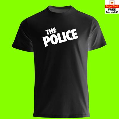 The Police - Футболка - Регги Панк Джаз Стинг Музыкальная Группа Винтажная 70-е 80-е