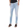 Women's 70DBF0282-D762 Distressed Effect Long Jeans