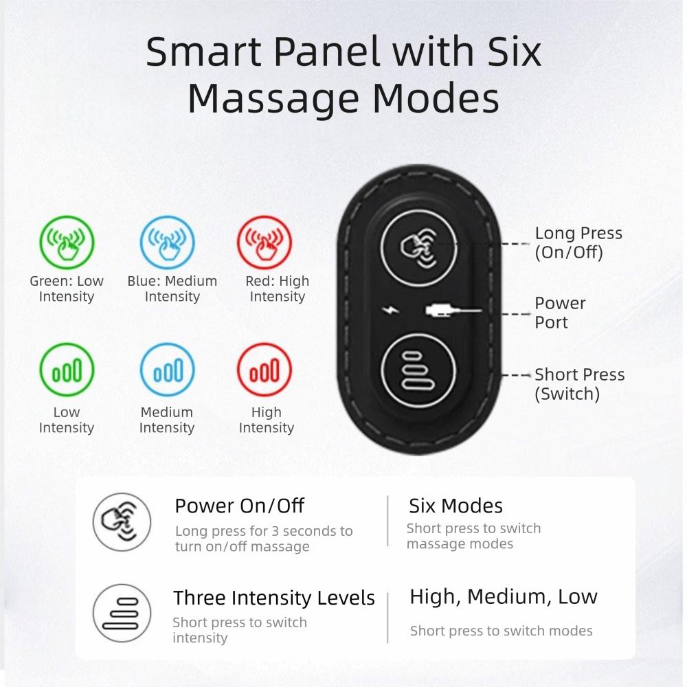 Ergonomic Car Seat Massage Cushion Lumbar Support Car Seat Back Waist Cushion Driver