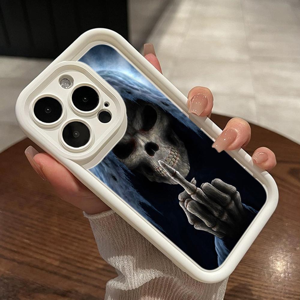 LZ13 Death Prayer Grim Reaper Skull силиконовый чехол для телефона Xiaomi 11 Lite 5G 14T Redmi 14C 13C A3 Note 12 11 9 10 13 Pro Plus противоударный задний чехол