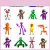 Веселье с вашими любимыми фигурками Roblox Rainbow Friends, украшение для торта, рождественские подарки для детей