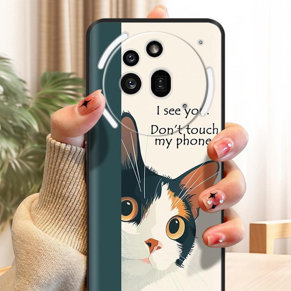 Чехол для Nothing Phone 3A Pro A059P Милый мультяшный расписной чехол Ударопрочный мягкий ТПУ чехол для телефона Для Nothing Phone 3A Pro Phone3A