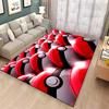 Японское Аниме Покемон Пикачу Ковер, Ковер для Дома Гостиная Спальня Диван Придверный Коврик Кухонный Декор, Нескользящий Коврик для Пола