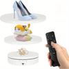 Многофункциональная вращающаяся стойка для дисплея 3-в-1 с питанием от USB и пультом дистанционного управления, подходит для прямых трансляций, демонстрации фотографий