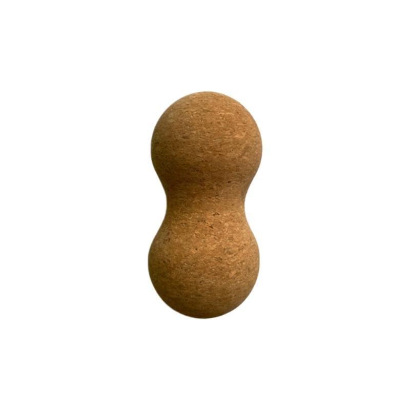 Массажный мяч из натуральной пробки Деревянный инструмент для миофасциального релиза для расслабления мышц и любителей фитнеса