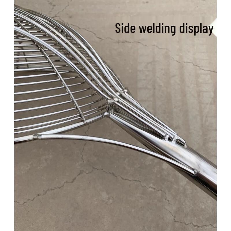 Stainless Steel T-Handle Slotted Spoon