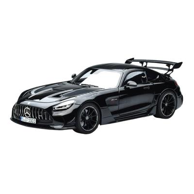 1/18 масштаб Benz AMG GT Black Series литая под давлением модель автомобиля со звуком и светом, модель игрушечного автомобиля с откатом для детей и взрослых, коллекция в подарок