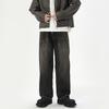 American High Street Washing Old Jeans Men's Loose Retro Wide-leg Trousers