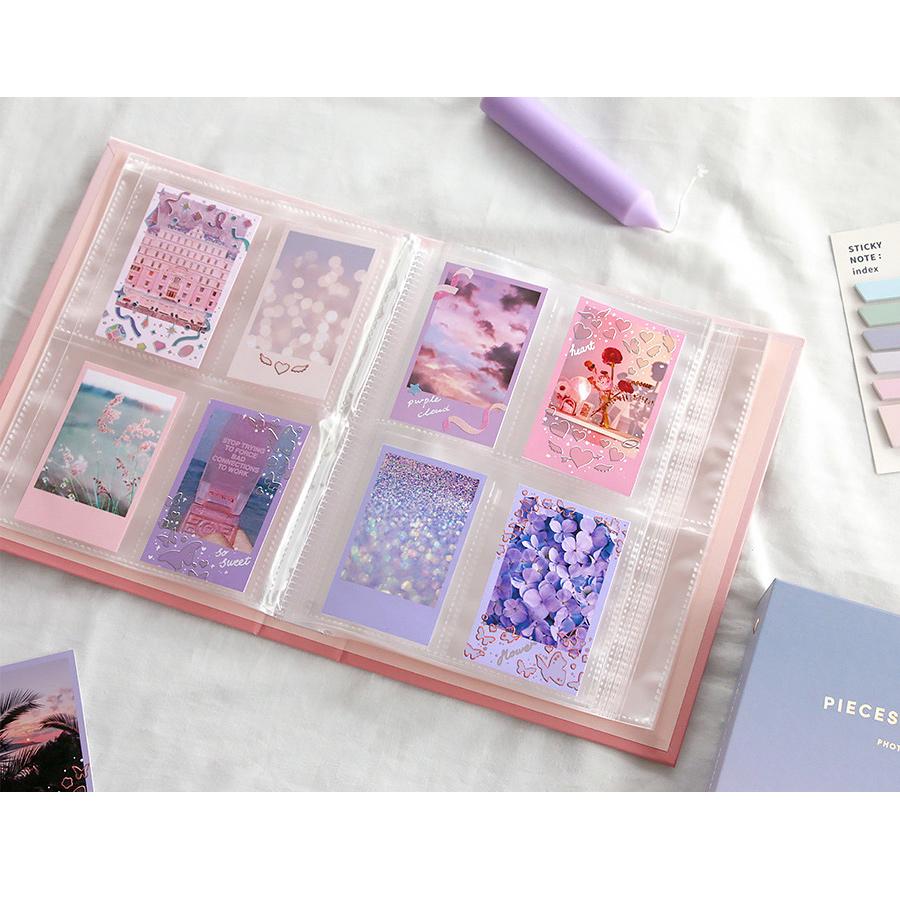 IC KOREA Moment Photo Card Album 160 карманов фотокарты K-pop mini polaroid переплет бизнес-имя визитница чехол держатель для хранения книг органайзер