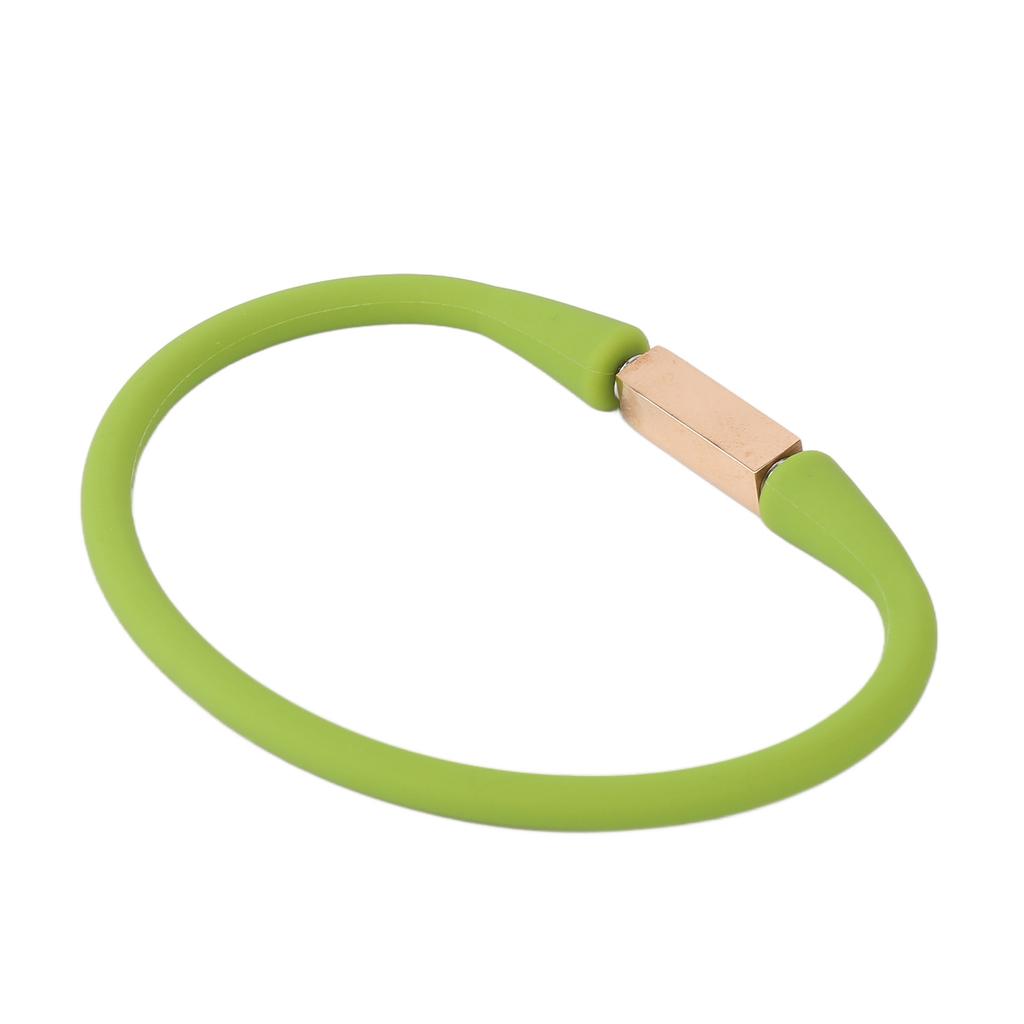 Men Women Negative Ion Balance Energy Bracelet Magnetic Therapy Silicone Sports Wristband for Basketball