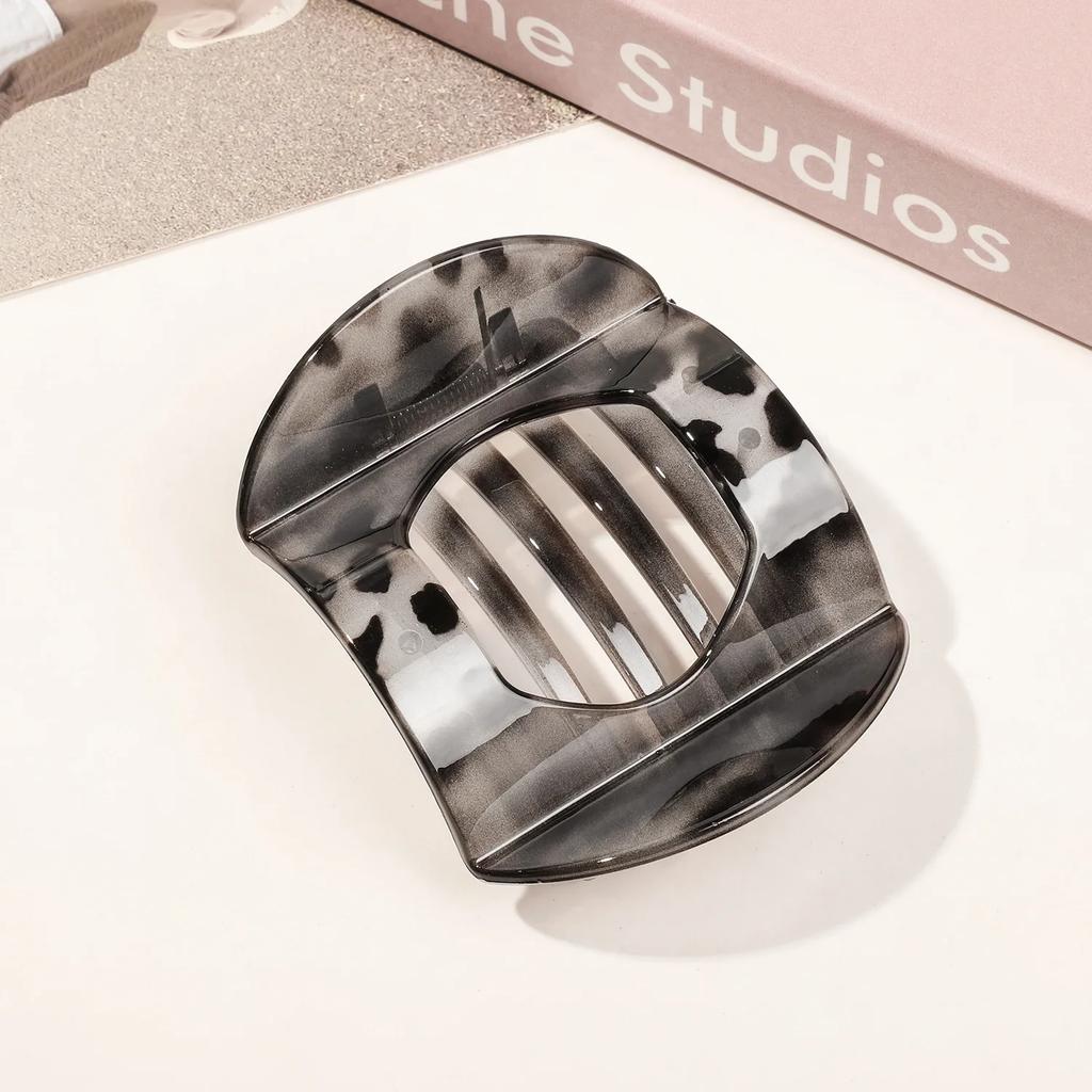 Новые большие и маленькие размеры заколки для волос из поликарбоната для женщин, нескользящие аксессуары для волос, винтажные заколки в форме утиного когтя, заколки для девочек