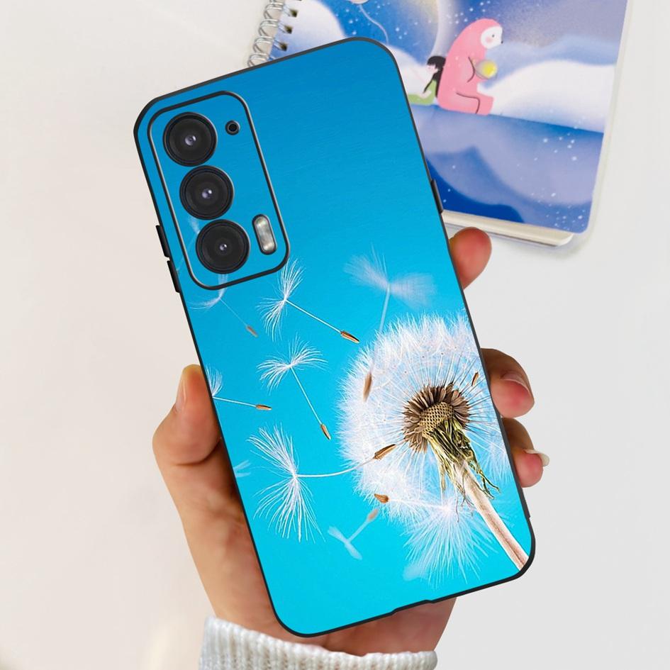 Силиконовый чехол Moto Edge 20 для телефона Motorola Edge 20 5G, чехол с милыми кошками и бабочкой, защитный бампер для Moto Edge20 XT2143-1 Funda