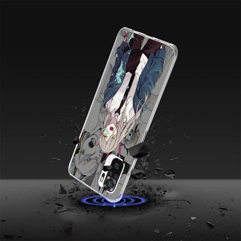 Чехол для телефона Chainsaw Makima Power Cover для Xiaomi Redmi Note 15 14 13 12 11 10 Pro Plus 14S 12S 11S 11T 11E 10S Мягкие Fundas Shel