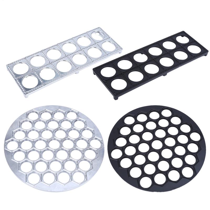 Алюминиевый сплав Тортеллини Maker Pasta Form Мясные пельмени Форма 12/37 отверстий Пельмени Тесто Пресс-ножницы Инструменты для домашней кухни